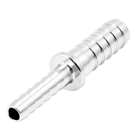 Stainless Steel Barbed Hose Splicer - 3/16" X 1/4"