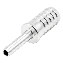 Stainless Steel Barbed Hose Splicer - 3/16" X 7/16"