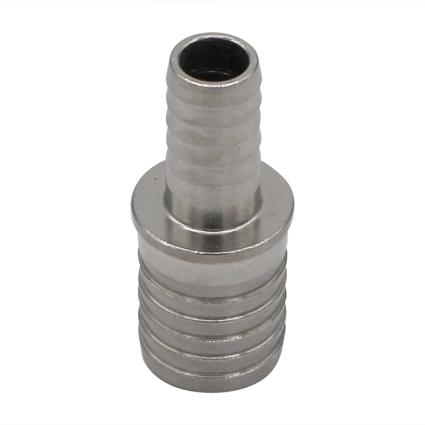 Stainless Steel Barbed Hose Splicer - 3/8" X 5/8"