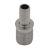 Stainless Steel Barbed Hose Splicer - 3/8" X 5/8"