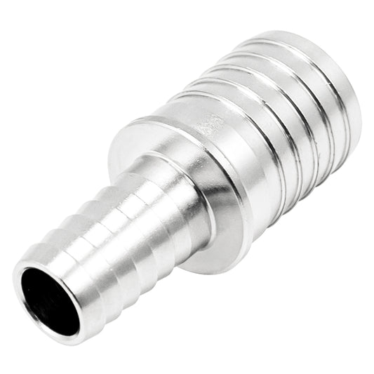 Stainless Steel Barbed Hose Splicer - 3/8" X 5/8"