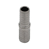 Stainless Steel Barbed Hose Splicer - 3/8" X 7/16"