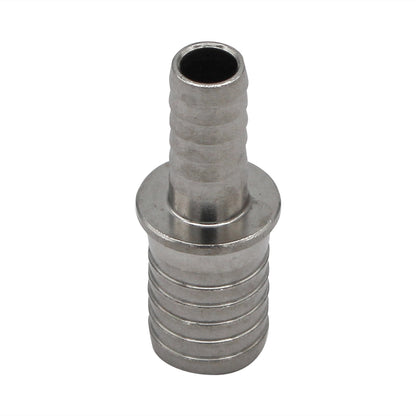 Stainless Steel Barbed Hose Splicer - 5/16" X 1/2"