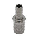 Stainless Steel Barbed Hose Splicer - 5/16" X 1/2"