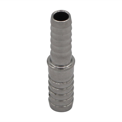 Stainless Steel Barbed Hose Splicer - 5/16" X 1/4"