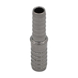Stainless Steel Barbed Hose Splicer - 5/16" X 1/4"