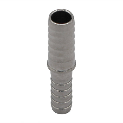 Stainless Steel Barbed Hose Splicer - 5/16" X 1/4"