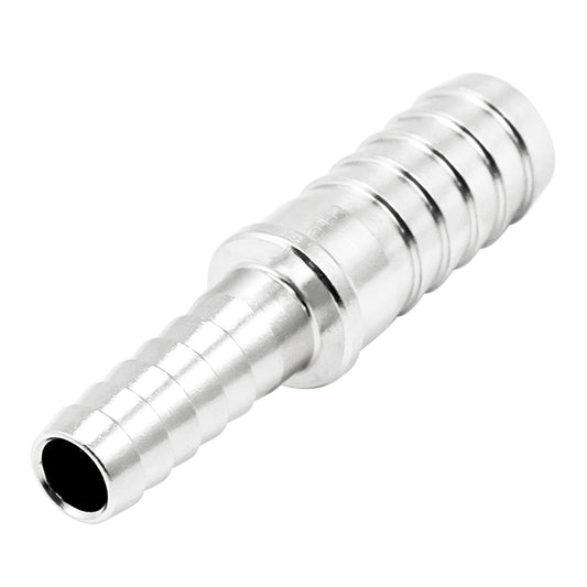 Stainless Steel Barbed Hose Splicer - 5/16" X 1/4"