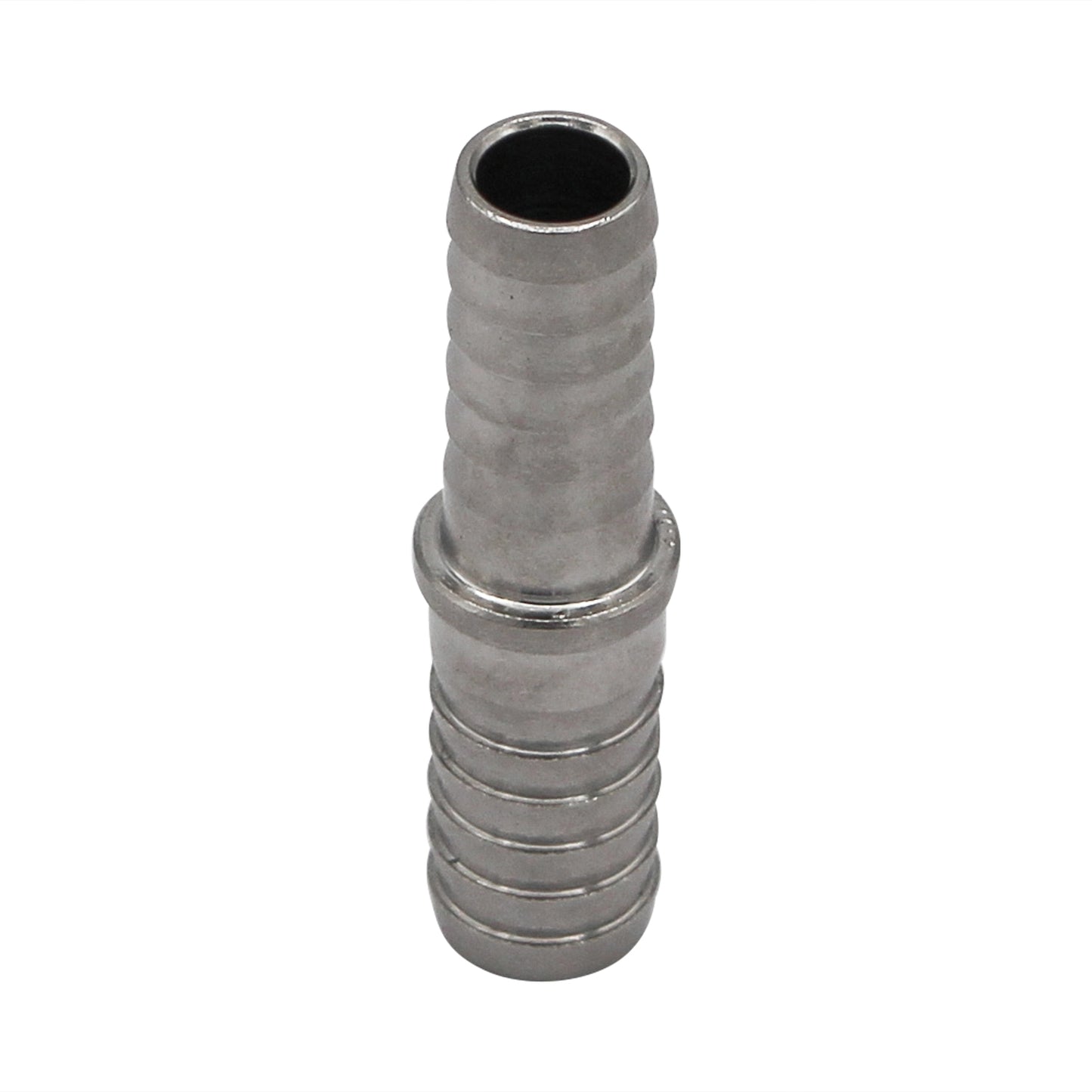 Stainless Steel Barbed Hose Splicer - 5/16" X 3/8"