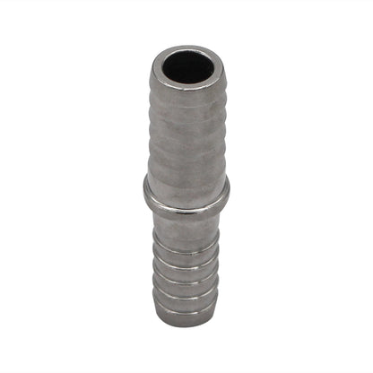 Stainless Steel Barbed Hose Splicer - 5/16" X 3/8"