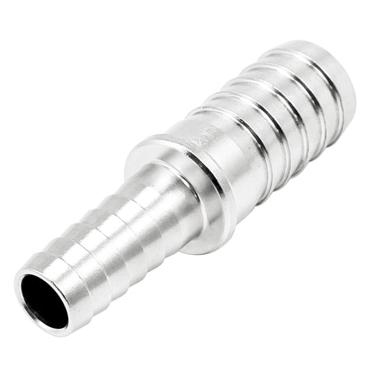 Stainless Steel Barbed Hose Splicer - 5/16" X 3/8"