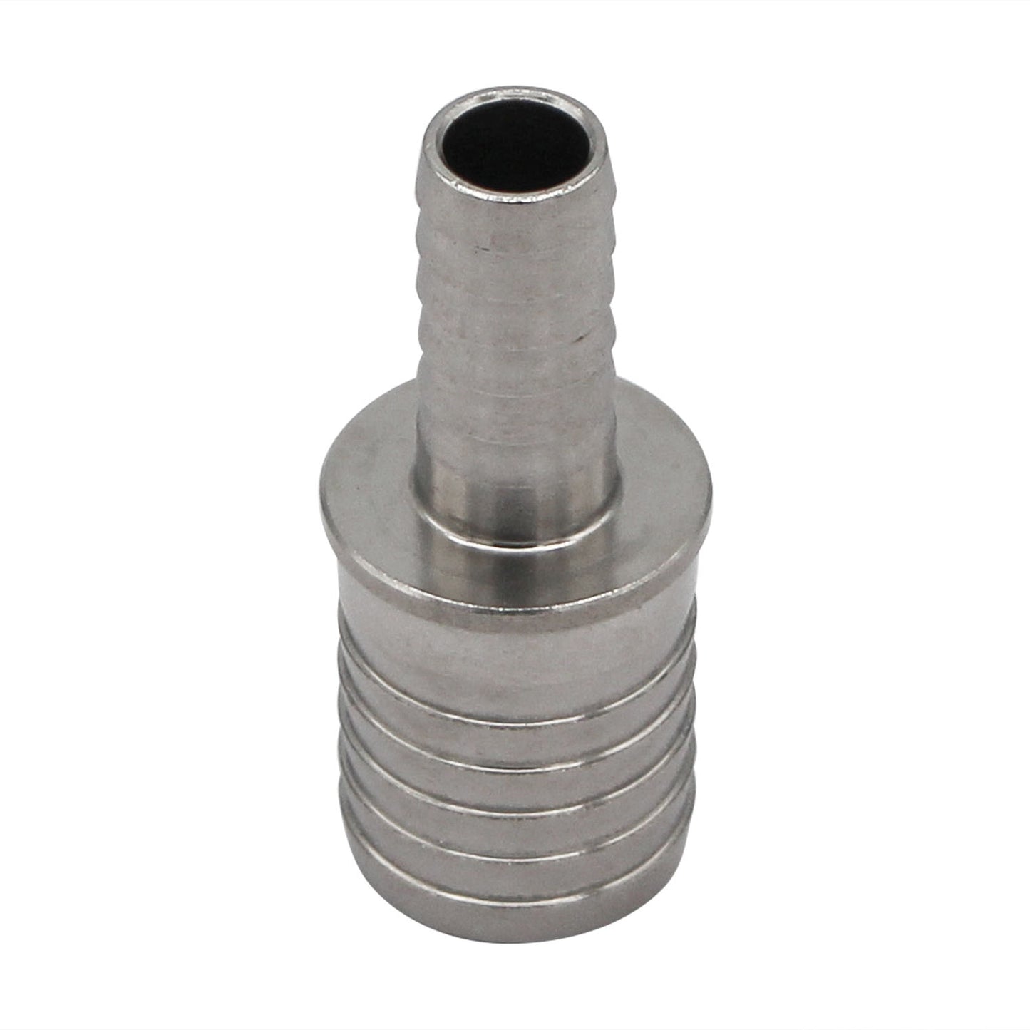 Stainless Steel Barbed Hose Splicer - 5/16" X 5/8"