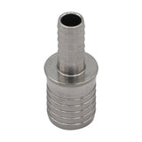 Stainless Steel Barbed Hose Splicer - 5/16" X 5/8"