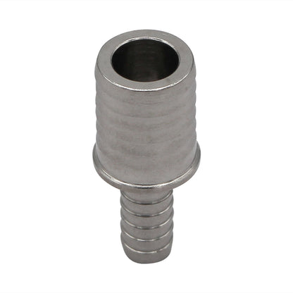 Stainless Steel Barbed Hose Splicer - 5/16" X 5/8"