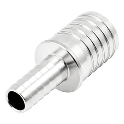 Stainless Steel Barbed Hose Splicer - 5/16" X 5/8"