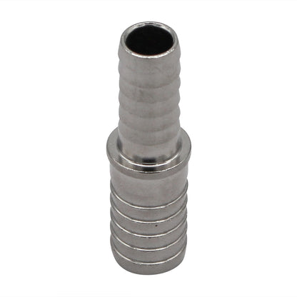 Stainless Steel Barbed Hose Splicer - 5/16" X 7/16"