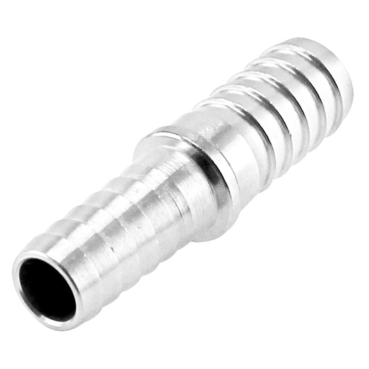 Stainless Steel Barbed Hose Splicer - 5/16" X 7/16"