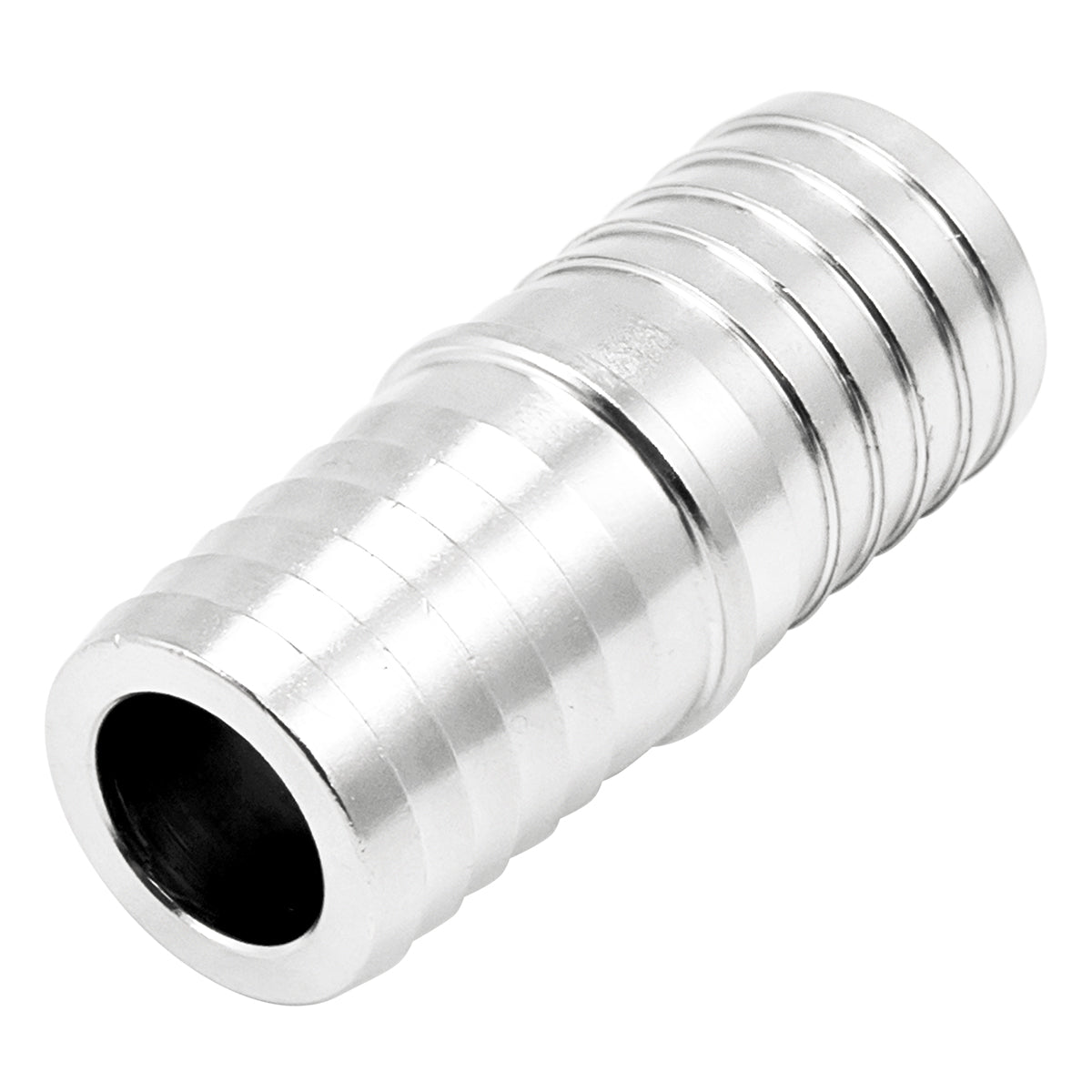 Stainless Steel Barbed Hose Splicer - 5/8"
