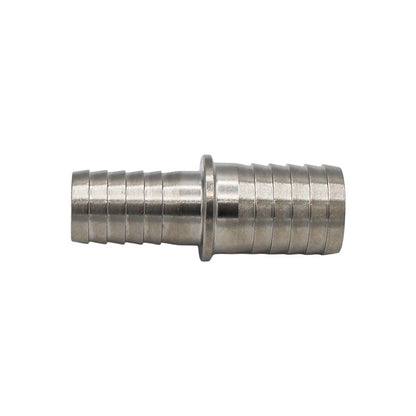 Stainless Steel Barbed Hose Splicer - 7/16" X 1/2"