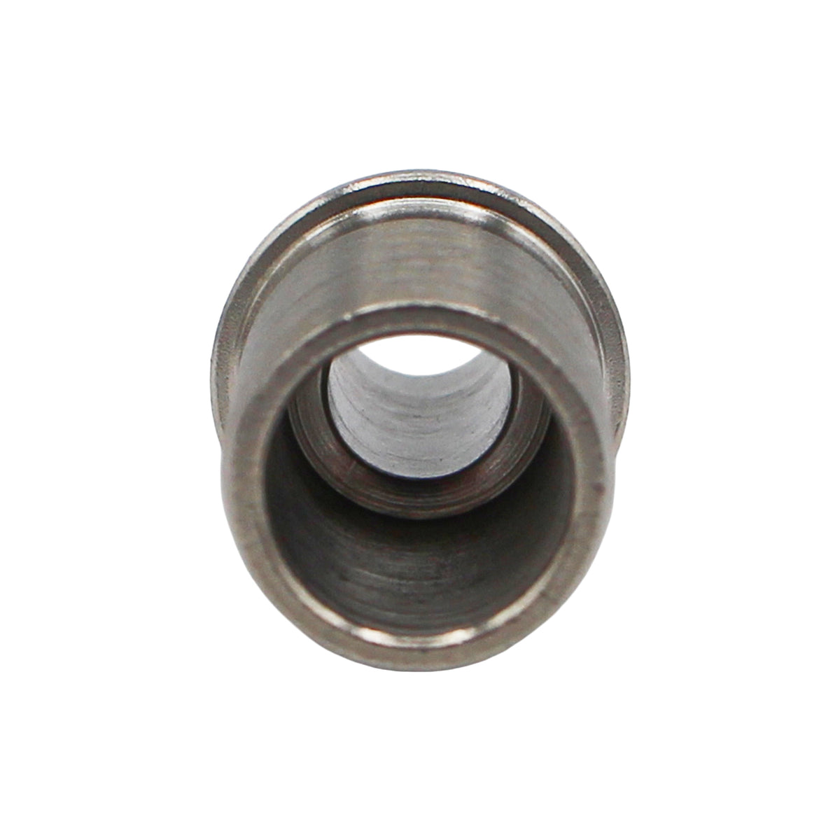 Stainless Steel Barbed Hose Splicer - 7/16" X 1/2"