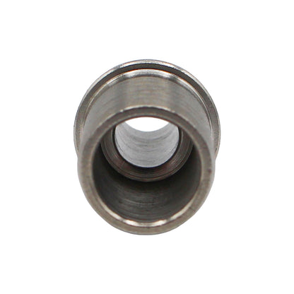 Stainless Steel Barbed Hose Splicer - 7/16" X 1/2"