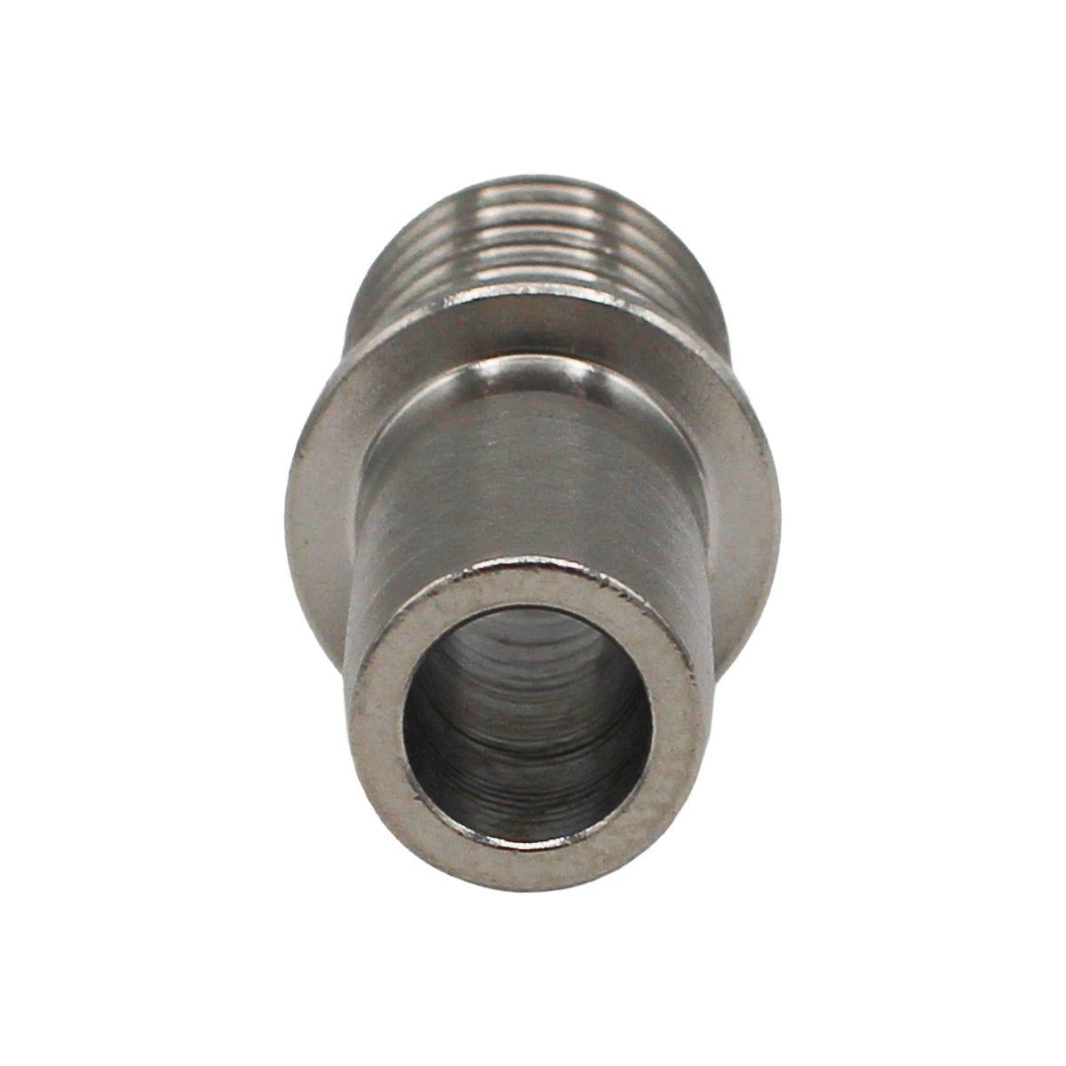 Stainless Steel Barbed Hose Splicer - 7/16" X 1/2"