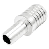 Stainless Steel Barbed Hose Splicer - 7/16" X 5/8"
