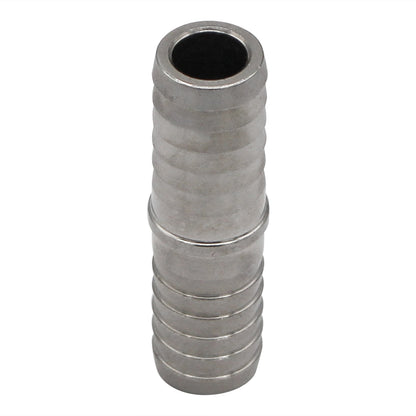 Stainless Steel Barbed Hose Splicer - 7/16"