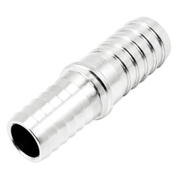 Stainless Steel Barbed Hose Splicer - 7/16"