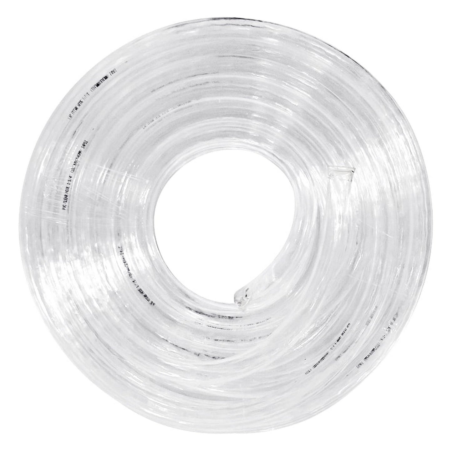 Vinyl Clear Hose Tubing - 1 1/2 inch ID (Per Foot)