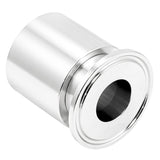 Stainless Steel Tri-Clover Swage Crimp Collar - 1.5" TC X 1" OD Barb