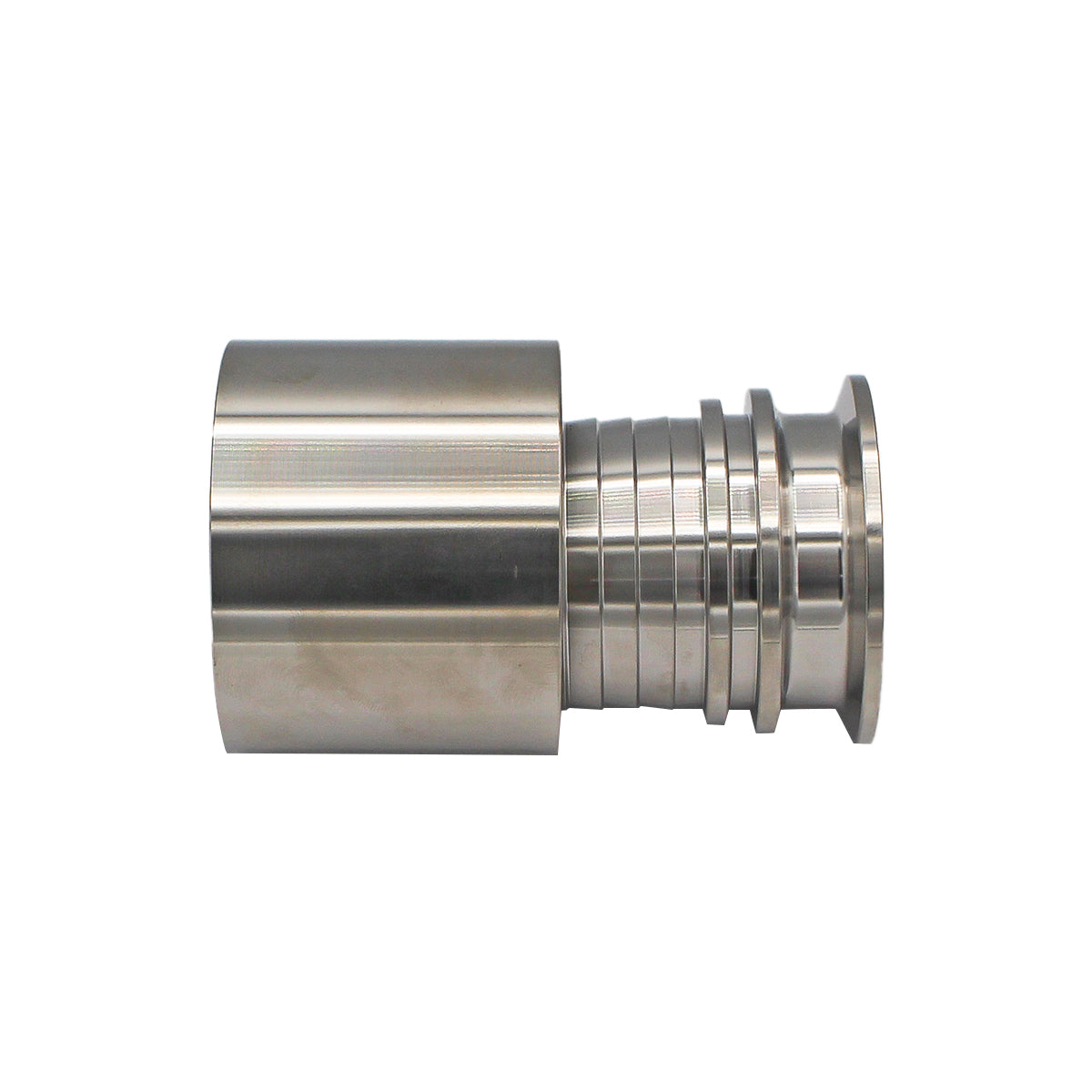 2" Tri Clamp X 2" OD Swage Crimp Collar - Tri Clover Sanitary Stainless Steel Fitting