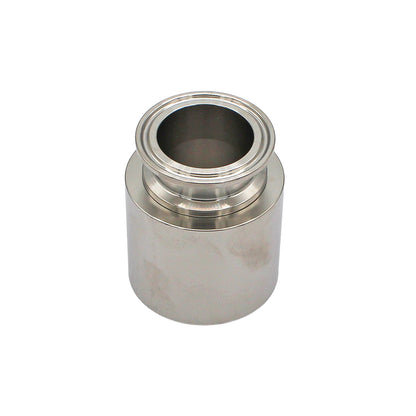 1.5" Tri Clamp X 1 1/2" ODed Swage Crimp Collar - Tri Clover Sanitary Stainless Steel Fitting