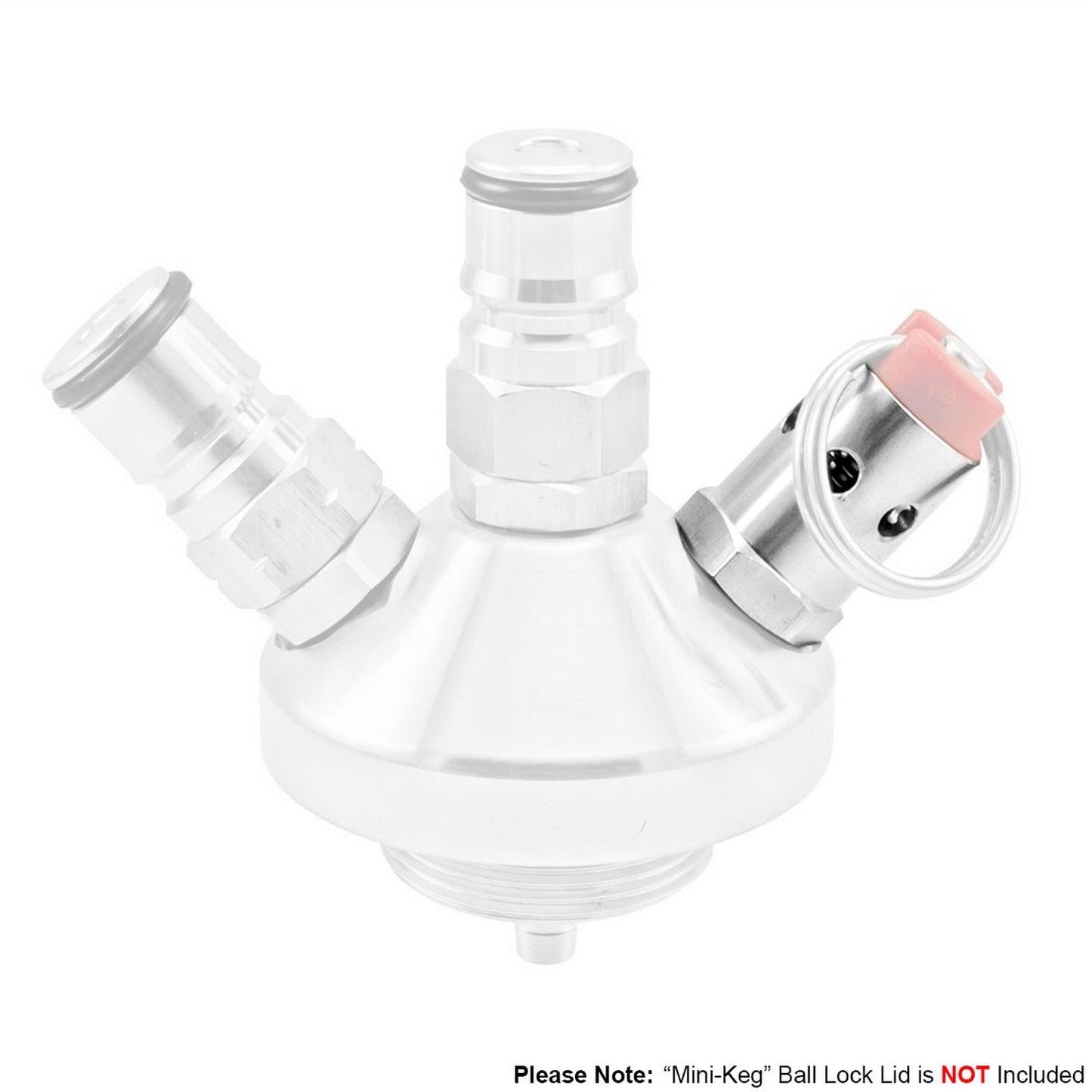 Kegland Stainless Steel PRV Seat - 1/4" Male BSP