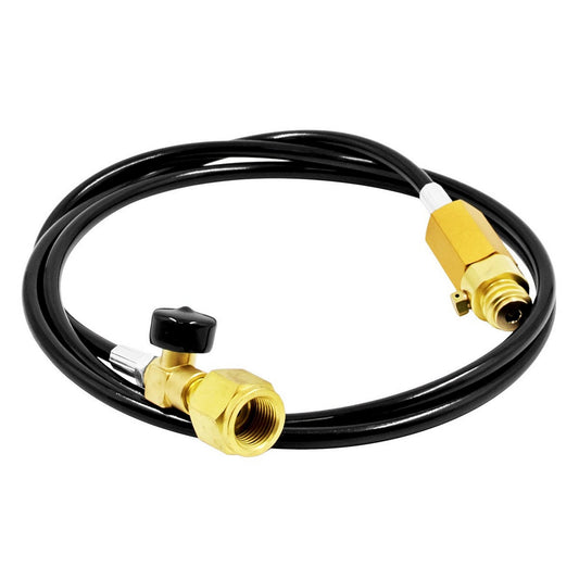 Kegland Freedom One Soda Stream Co2 Filling Hose - Male TR21-4 X CGA320 (72") | KL04206