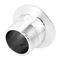 Stainless Steel Tri-Clover Fitting - 2" TC X 1 1/2" Male NPT