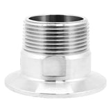 Stainless Steel Tri-Clover Fitting - 2" TC X 1 1/2" Male NPT