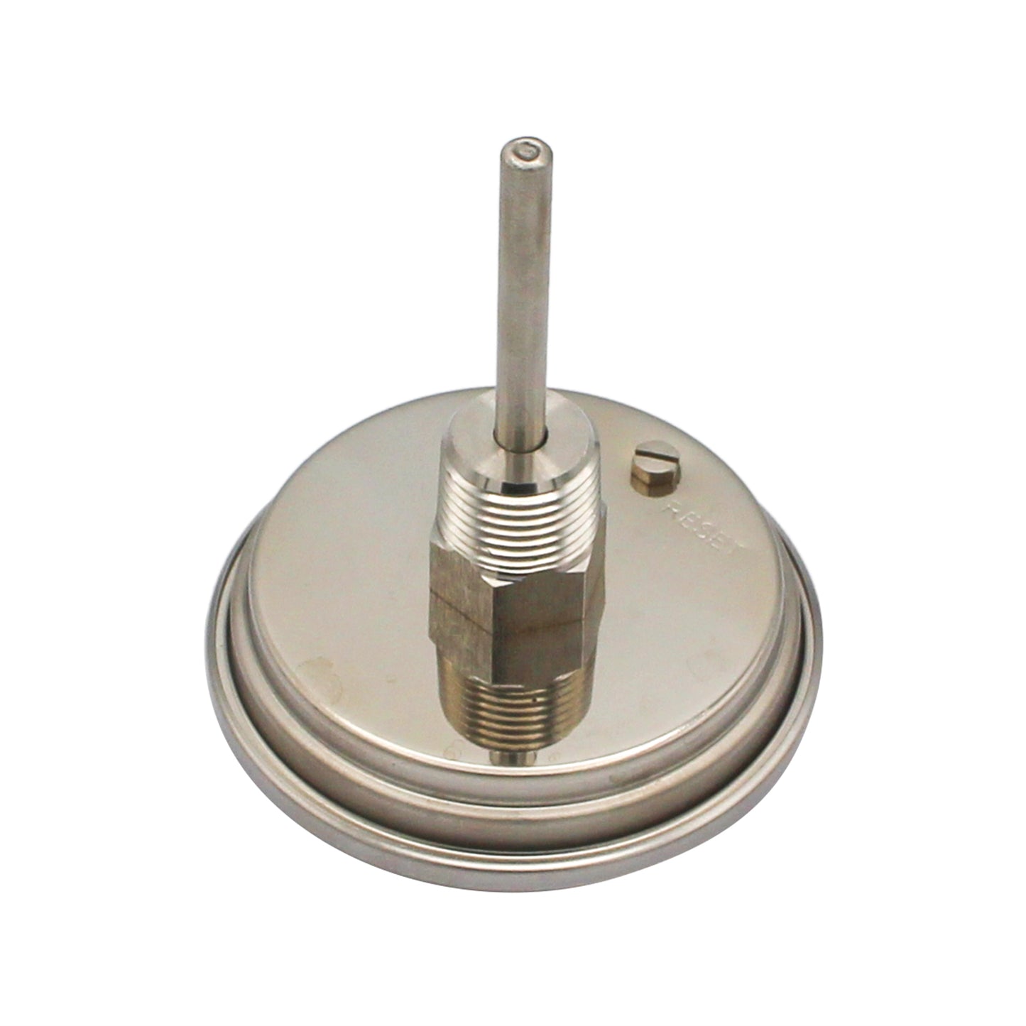 3" X 2" Tri Clamp Concentric Reducer With Thermometer - Tri Clover Sanitary Stainless Steel Fitting
