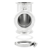 Stainless Steel Tri-Clover Sight Glass Union Tee Kit - 3" TC