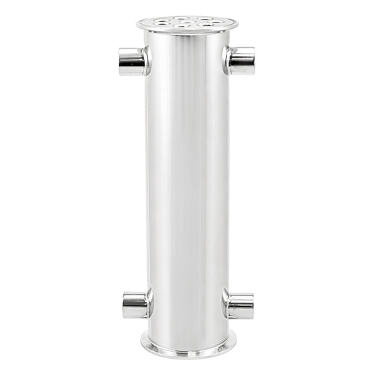 Stainless Steel Super Dephlegmator - 3" TC | 1/2" Female NPT (11 3/4")