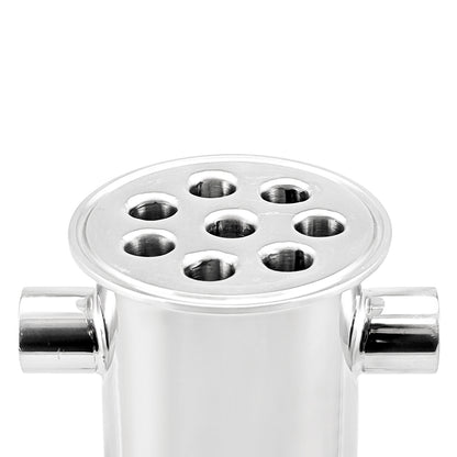 Stainless Steel Super Dephlegmator - 3" TC | 1/2" Female NPT (11 3/4")