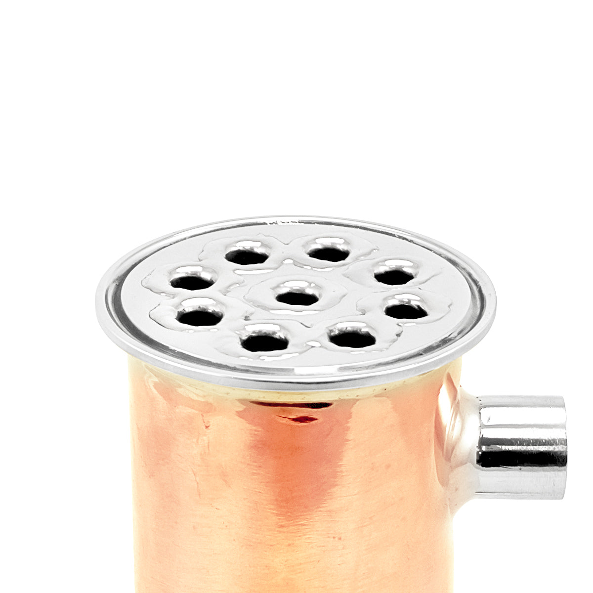 Copper Dephlegmator - 3" TC | 1/2" Female NPT (7 7/8")