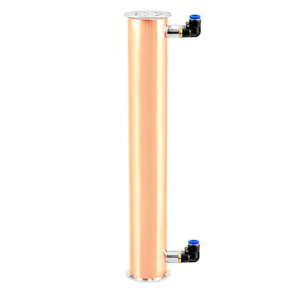 Copper Condenser - 3" TC | 1/2" Female NPT (19 3/4")