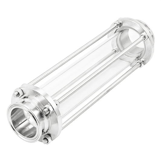 2" Tri Clamp Sight Glass 12" Length - Tri Clover Sanitary Stainless Steel Fitting