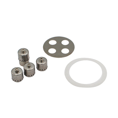 Stainless Steel Bubble Plate - 3 TC