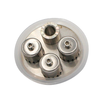 Stainless Steel Bubble Plate - 3 TC