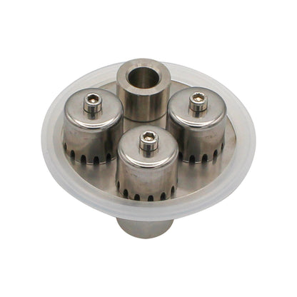 Stainless Steel Bubble Plate - 3 TC