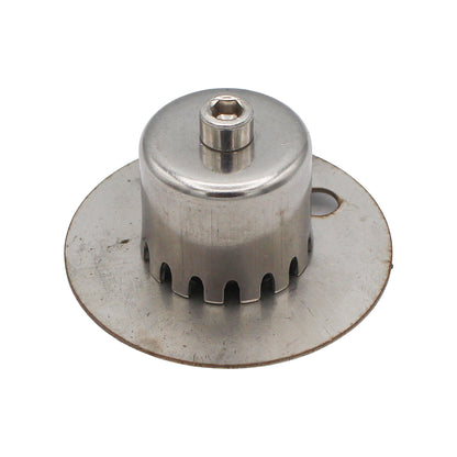 Stainless Steel Bubble Plate - 2 TC