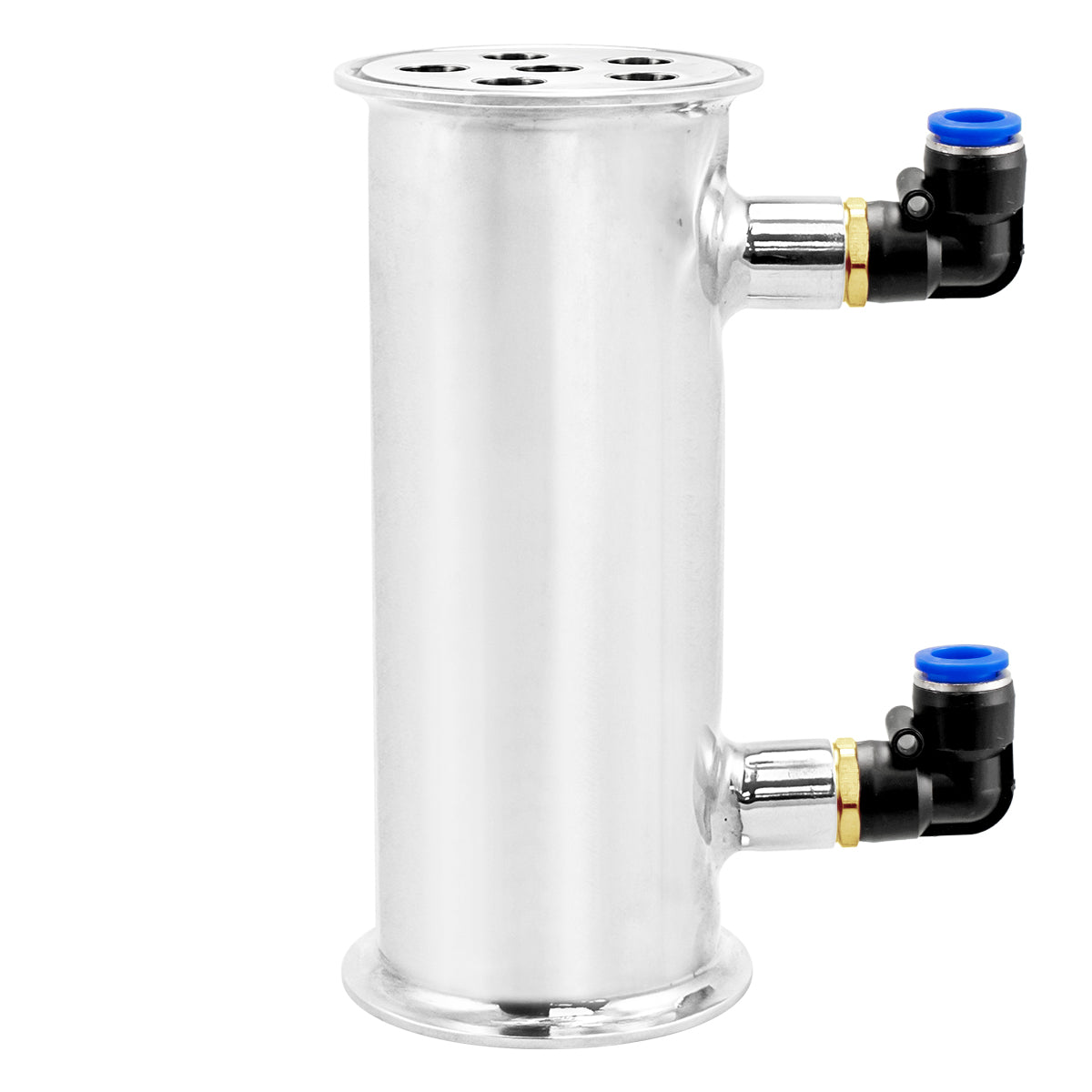 Stainless Steel Dephlegmator - 3" TC | 1/2" Female NPT (7 7/8")