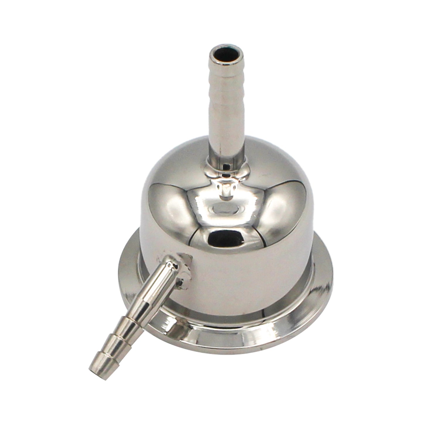 Stainless Steel Tri-Clover Still Column Adapter - 2" TC X 3/8" OD Barb -  Canuck Homebrew Supply, Canada
